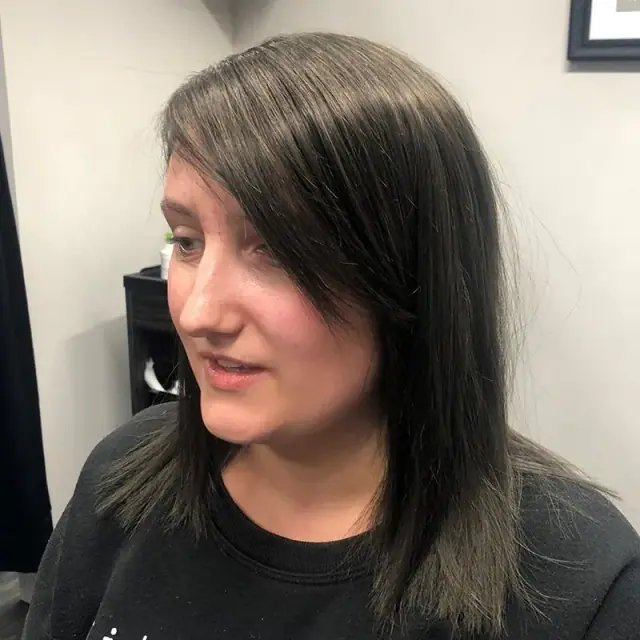Client 03 after their hair system